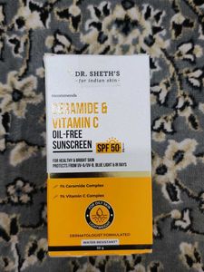 Ceramide And Vitamin C Sunscreen