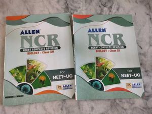 ALLEN NCR Biology Books