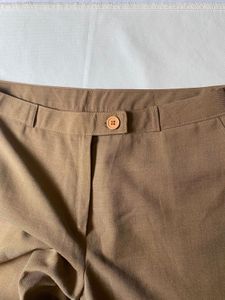 Brown Straight Leg Pants