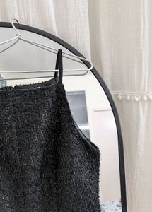 H&amp;M Black midi dress