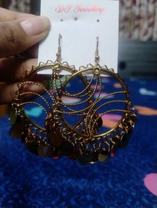 Beautiful Rosegolden Earrings