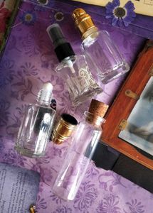 Vintage Glass Vials
