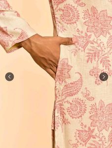 Floral Print Men's Kurta | Diwas by Manyavar | Siz