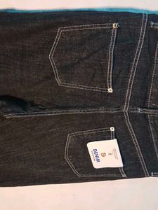 Wide Leg Denim Jeans