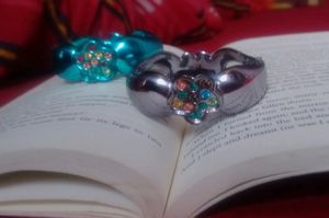 Silver+ Blue Bracelets
