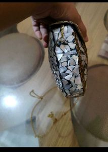 Mosaic Clutch Purse