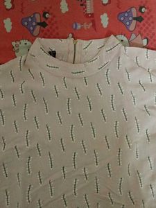Cute Pink Patterned Top