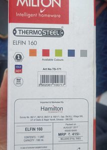New Thrmosteel Hot &amp; Cold Flask