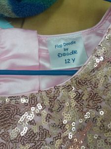 Party Wear Sequins Frock