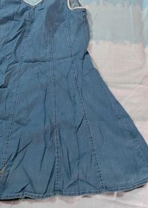 Denim Dress One Piece