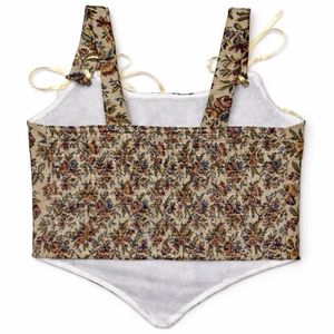 Floral Corset Top