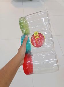 Mastercook 3pcs Storage Containers