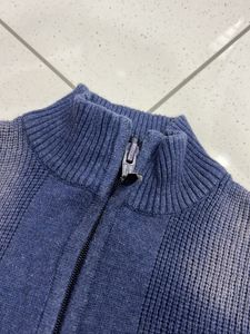 Boy&#39;s Blue Knit Sweatshirt