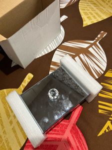 chic Mirrored Storage Box/candy Box