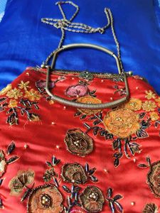 Stylish Bead Work Traditional Bag