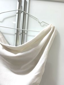 Ruched White Top