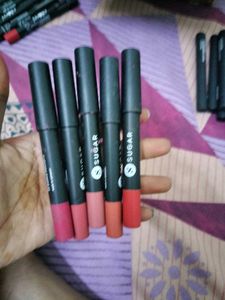 Sugar Crayons Lipstick (5 Pcs)