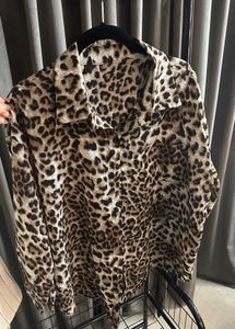 Leopard Print Shirt | L size