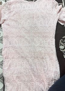 Flared sleeved dress