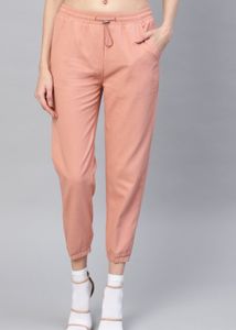 Sassafras Women Peach Coloured Joggers