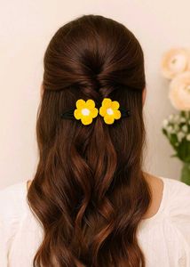 Beautiful Crochet Hair Clips