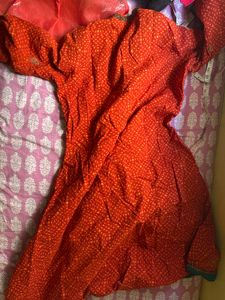 Biba A Line Kurta Set