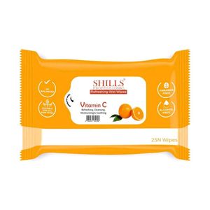 Shills Professional Wet Wipes Pack Of 2(50 Pieces)