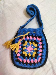 Crochet Granny Square Bag