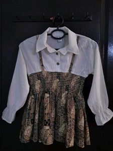 Zara Paisley Print Top