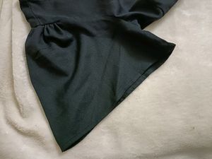 Beautiful Black Jumpsuit...With Ruffle Hands ..Perfect Fabric.. Comfortable And Stylish 😍✨
