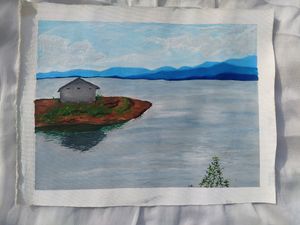 River Painting✨🌊