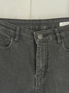 Charcoal Flare Jeans