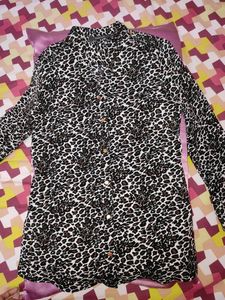 Animal Print Shirt For Women