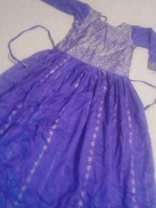 Navy Blue Party Gown