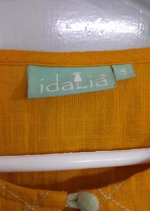 Idalia Yellow A Line Kurta Set