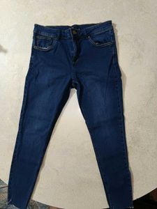Dark Blue Denim Jeans