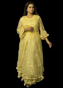 Gold Embellished Lehenga Set