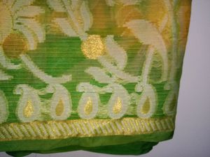 Green Saree