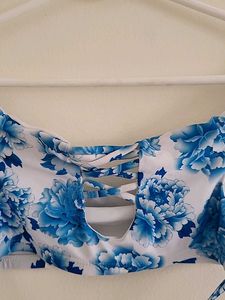Floral Bikini Top
