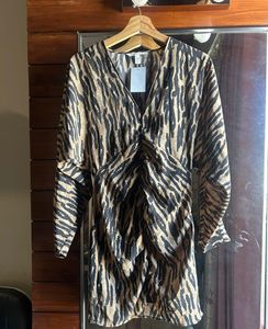 Tiger Print Mini Dress