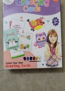 Brand NEW Greeting Card DIY Color Kit For Kids