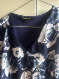 Blue Floral Dress