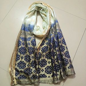 Beautiful Blue Dupatta