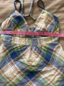 Plaid Spaghetti Strap Top ✨