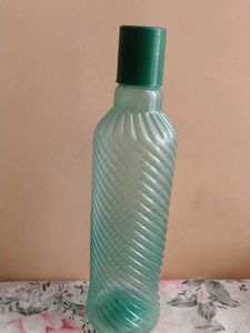 Vintage Green Glass Bottle