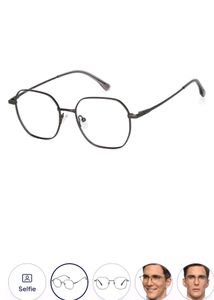 Lenskart Metal Geometric Eyeglasses