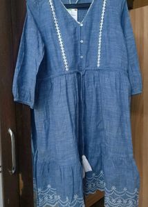 Denim Short Dress