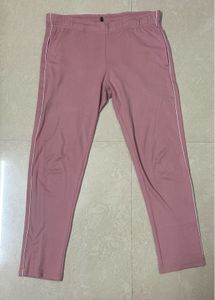 Pink Casual Pants