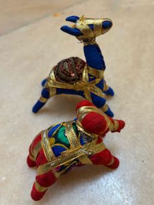 Vintage Miniature Stuffed Decorative Pieces