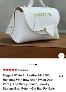 Pink &#39;Sweet Day&#39; Mini Top Handle Bag